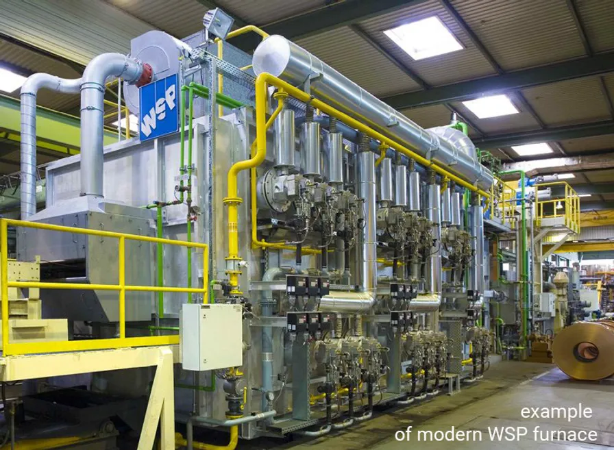 WSP receives order to replace wide strip furnace
