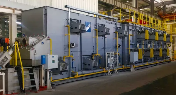 Image related to successful production start of a strip floatation furnace